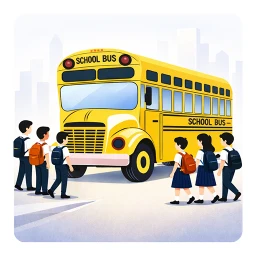Ícone de Yellow School Bus